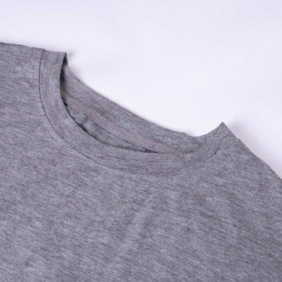 Grey wide leg pant and crop top set - Picture 6 of 8